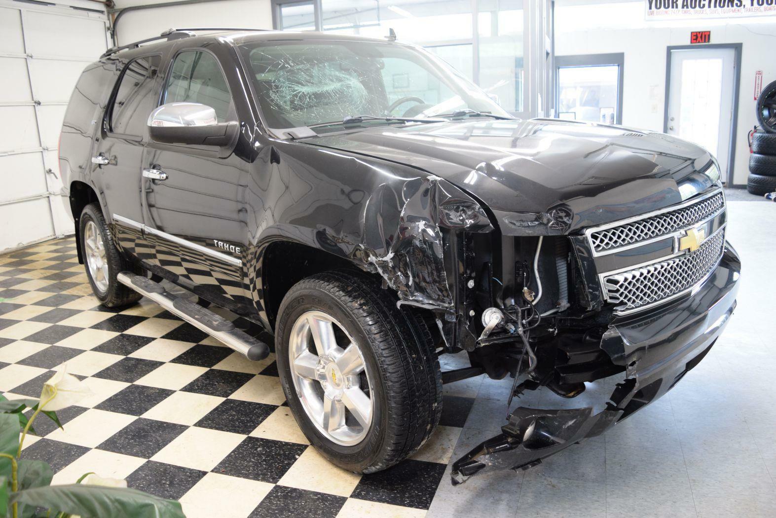 2011 Chevrolet Tahoe Ltz 4wd Repairable Salvage Suv Rebuildable Damaged
