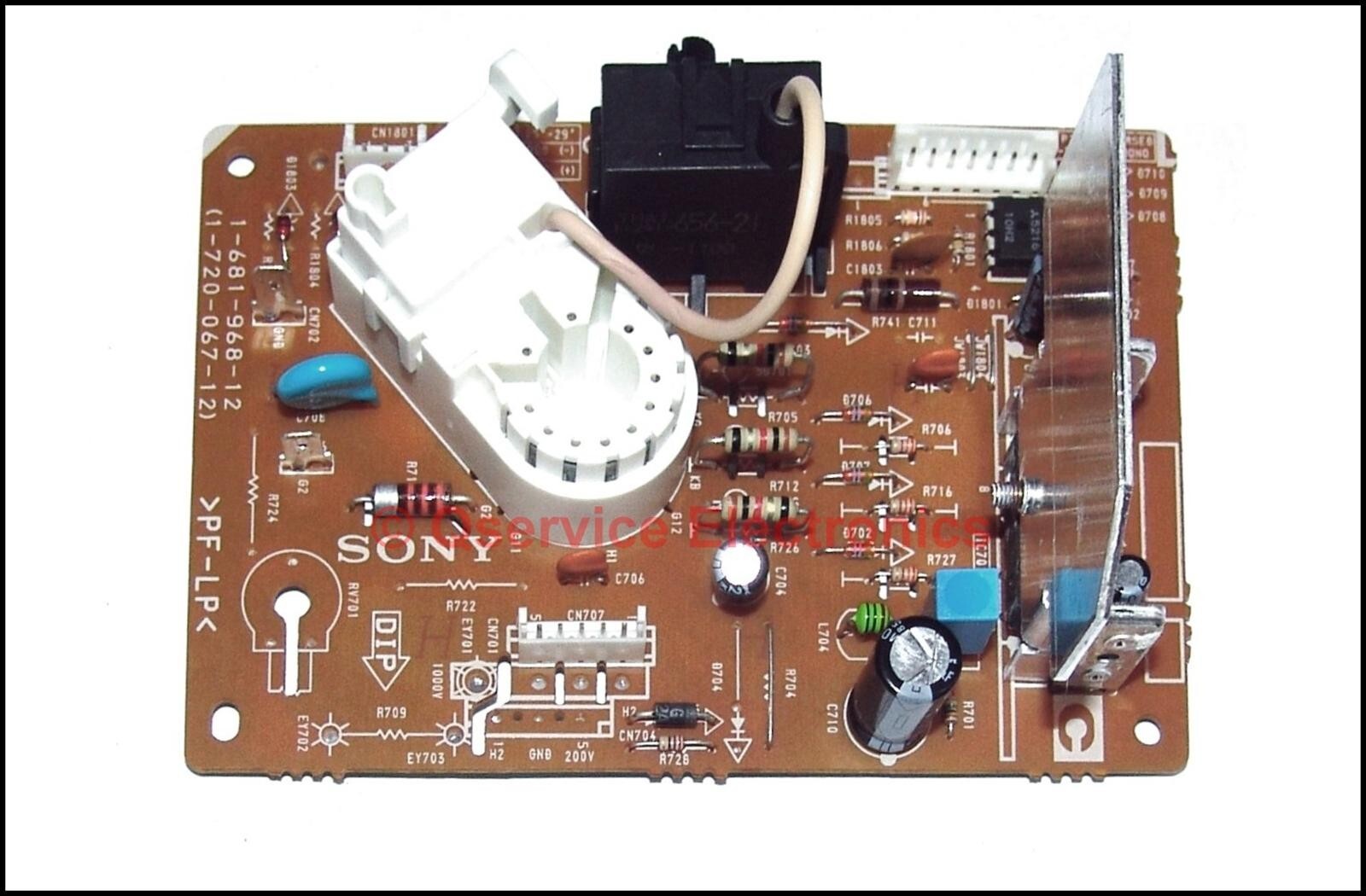 Sony KV-29FX30, KV-25FX30 CRT TV C board ( RGB VIDEO DRIVE