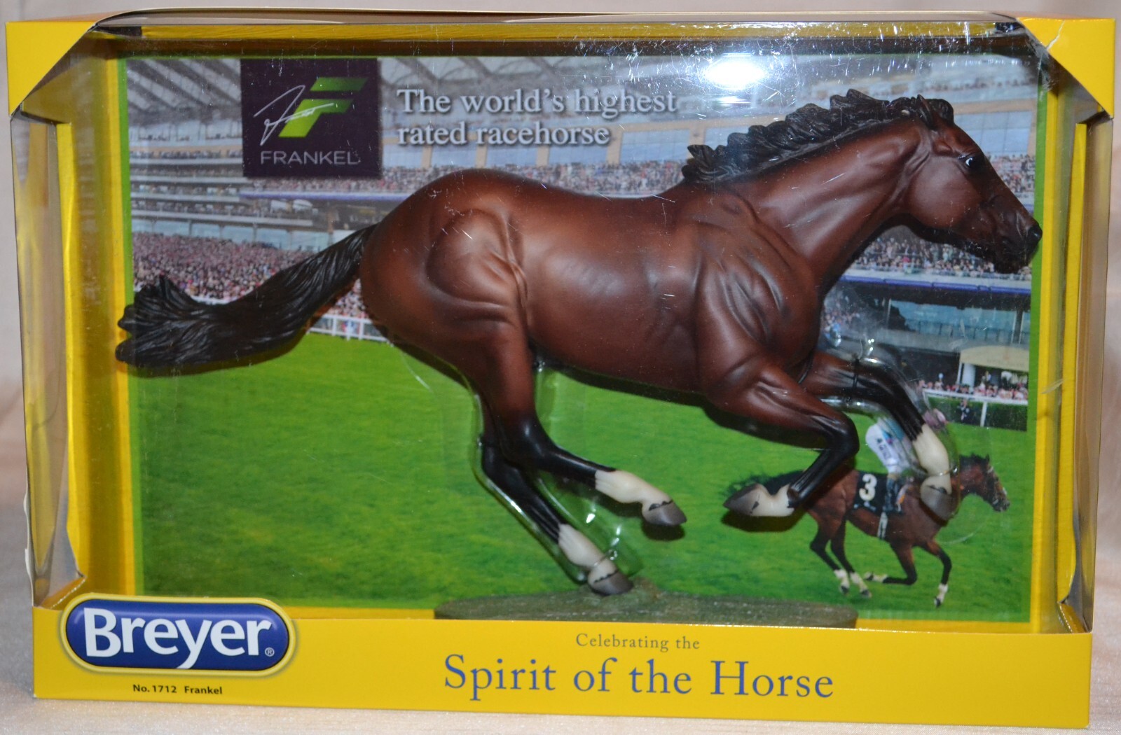 Breyer~Frankel~Bay Smarty Jones~2014-2015~Race Horse~New