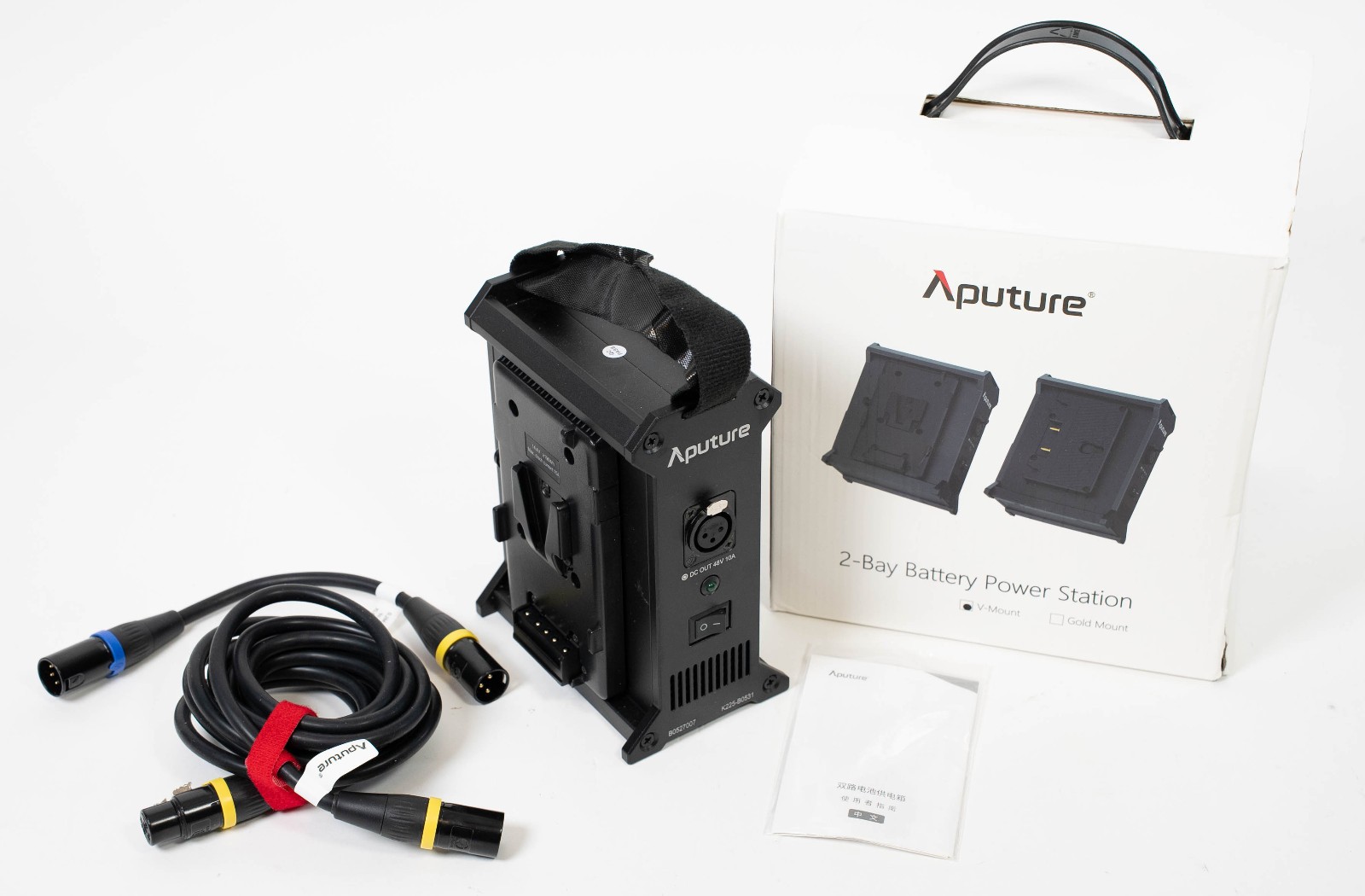 Aputure 2-Bay パワーステーション Vマウント用 Power Amazon.com: Aputure 2-Bay Battery Power Station(V-Mount