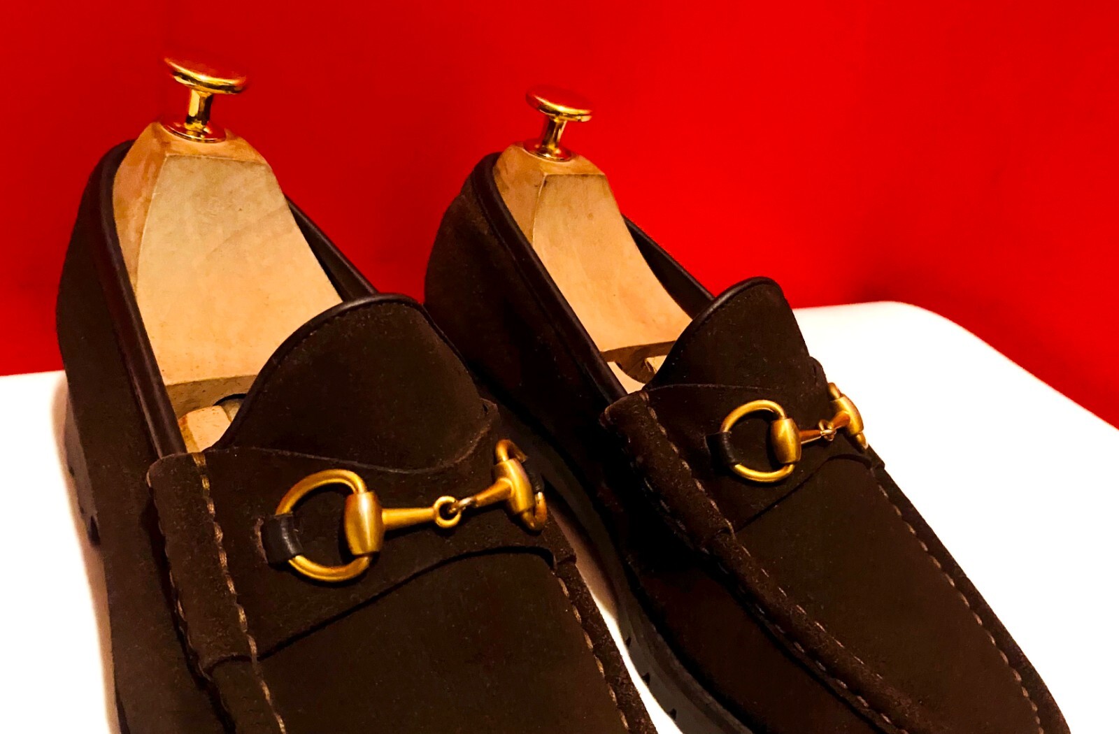 値下げ 美品 GUCCI グッチ ローファー genegumソール 黒 6.5 $_57.JPG?set_id=880000500F