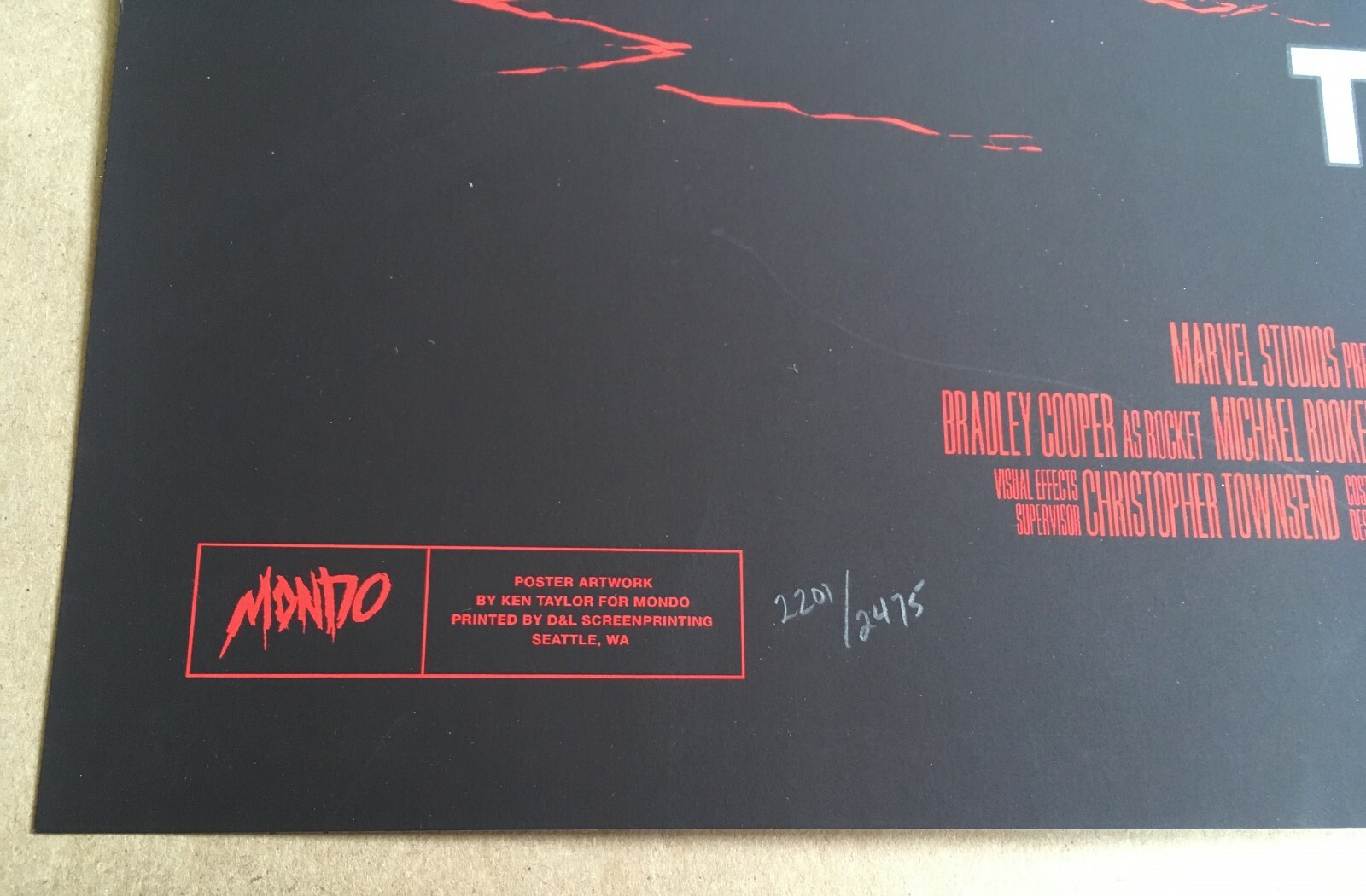 Guardians of the Galaxy Vol 2 Mondo Poster by Ken Taylor