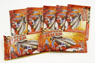 Lot of 7 Speed Racer Collectible Card Game Trading Card Packs