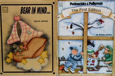 LOT 4 TOLE Patterns  BEAR IN MIND Pudmuddles & Pollywogs COUNTRY GOOSE Rainbow