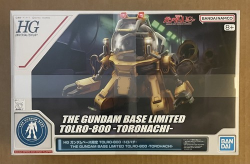 HG TOLRO-800 Torohachi Gundam Base Exclusive Model Kit Unicorn