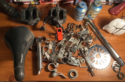 vintage raleigh bike parts