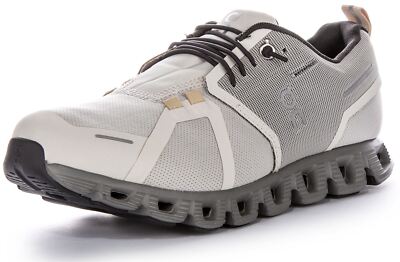 Pre-owned On Running Cloud 5 Waterproof Womens Sneakers Shoe Pearl White Us 5 - 11