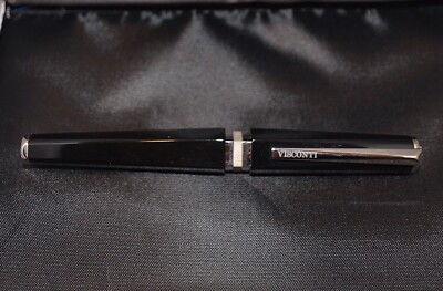 VISCONTI PENTAGON BLACK ROLLERBALL PEN(KP14-01-RB) RARE!