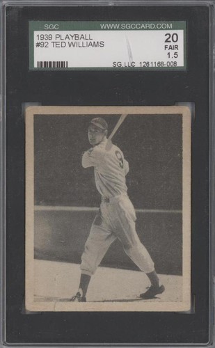 1939 Play Ball - Ted Williams #92