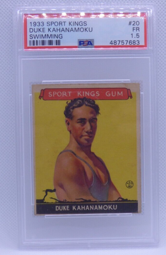 1933 Goudey Sport Kings Duke Kahanamoku #20 PSA 1.5 FR THE