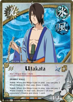 Utakata - N-1133 - Rare - 1st Edition - Foil Shattered Truth