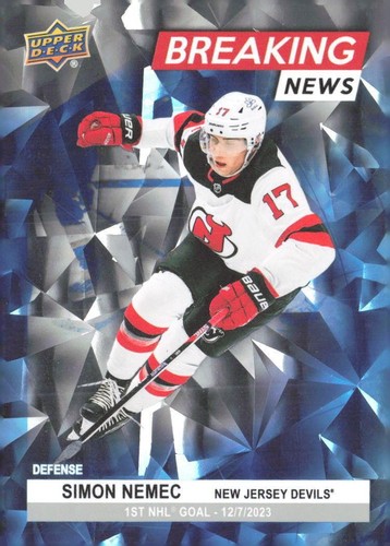 2024-25 Upper Deck Series 1 - Simon Nemec #BN-30