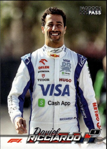2024 Topps Paddock Pass Formula 1 - Daniel Ricciardo #18