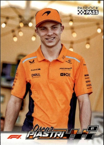 2024 Topps Paddock Pass Formula 1 - Oscar Piastri #8