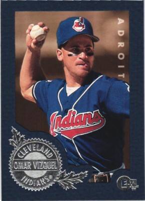 1996 E-Motion XL #57 Omar Vizquel Cleveland Indians