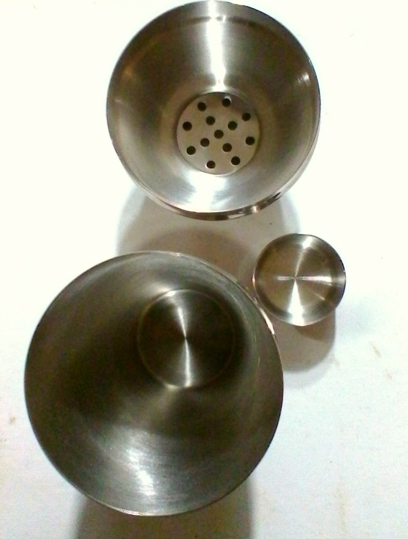 KETEL ONE COCKTAIL SHAKER Stainless Steel Vodka Distillery Drink Mixer MARTINIS