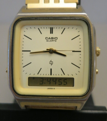 Casio analogue hotsell vintage watch