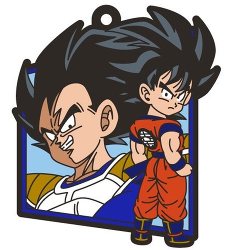 PSL Dragon Ball mini Rubber Swing RMA#1 Son Goku Vegeta
