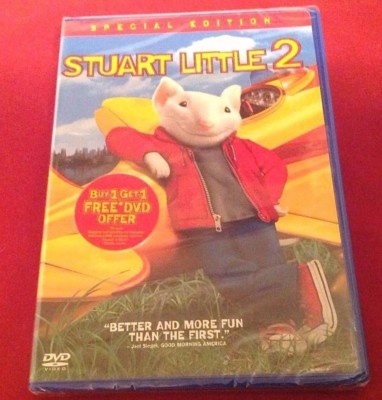 STUART LITTLE 2 DVD Movie - Special Edition - Michael J Fox & Geena Davis