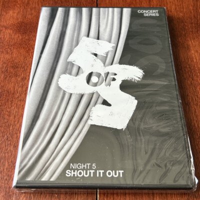 Hanson 5 of 5 Concert Series: Night 5 - Shout It Out (DVD, 2010) NEW SEALED