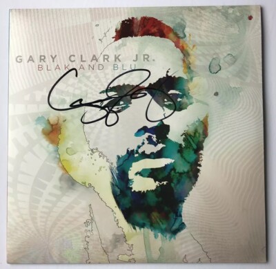 Gary Clark Jr. Signed Blak And Blu LP Vinyl Record JSA COA #DD02622 Auto Debut