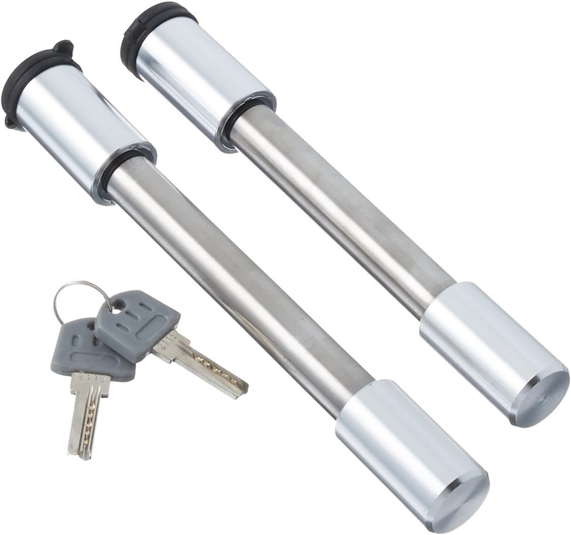 Heavy Duty Trailer Locking Pin Set with Keys | Stainless Steel Lock and Pins
