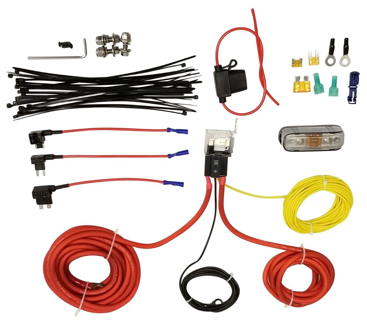 airmaxxx Single Compressor Wire Install Kit Air Ride Suspension Fits Viair