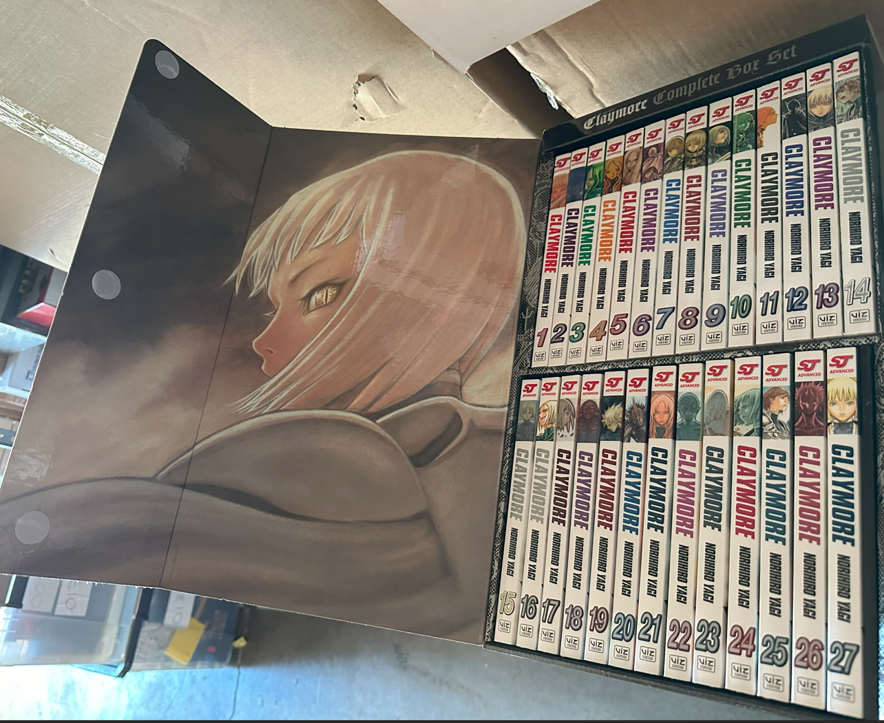 Claymore Complete Box Set Volumes 1-27 with Premium | eBay Claymore Complete Box Set Volumes 1-27 with Premium | eBay