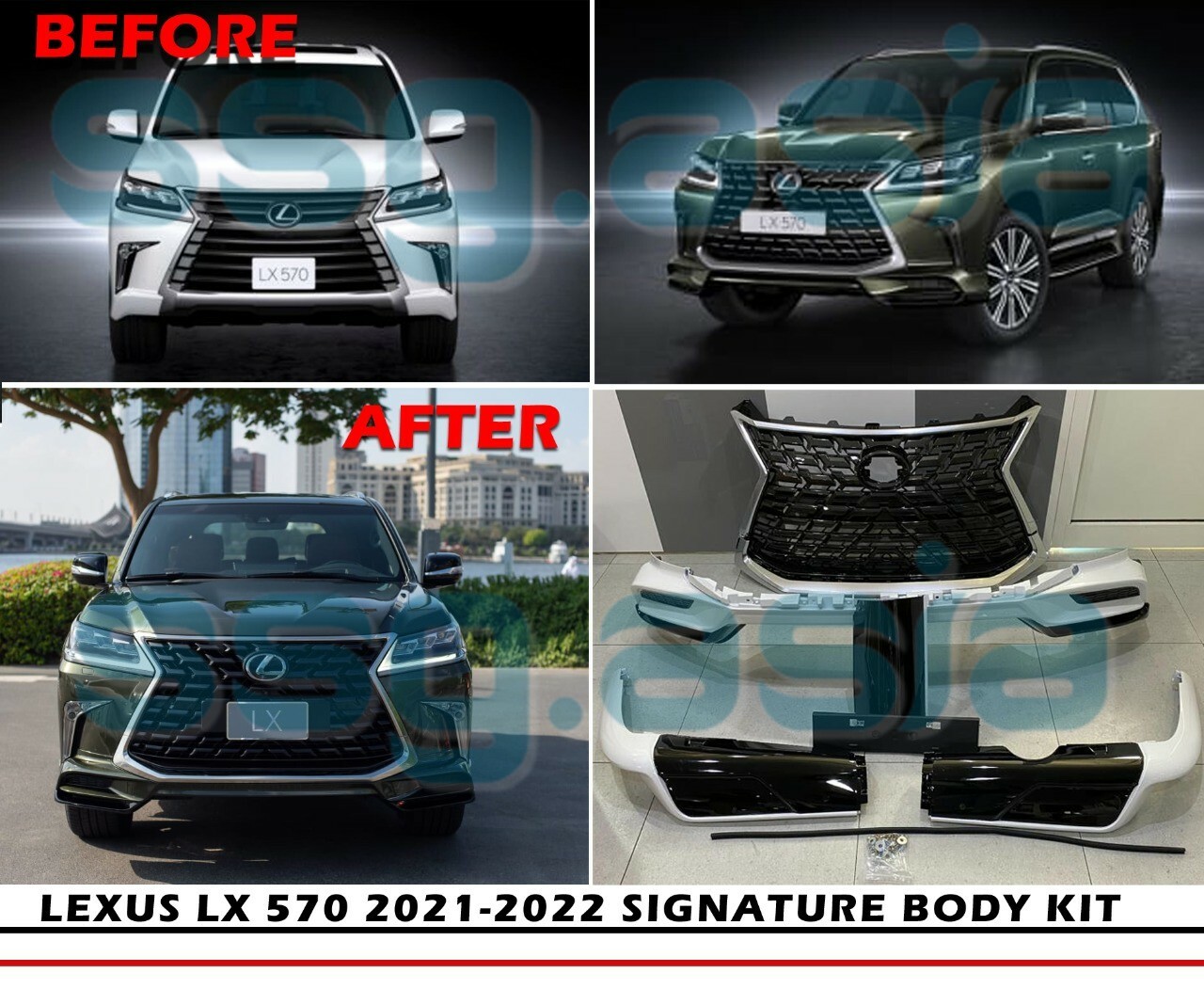 Bumper Kit | LEXUS LX 2022 Bumper Kit | LEXUS LX 2022