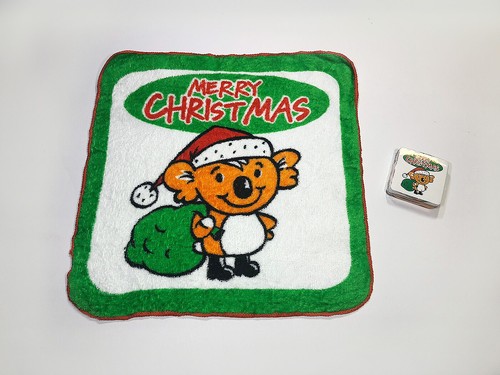 CHRISTMAS KOALA Compressed Magic Towel **FREE POSTAGE**