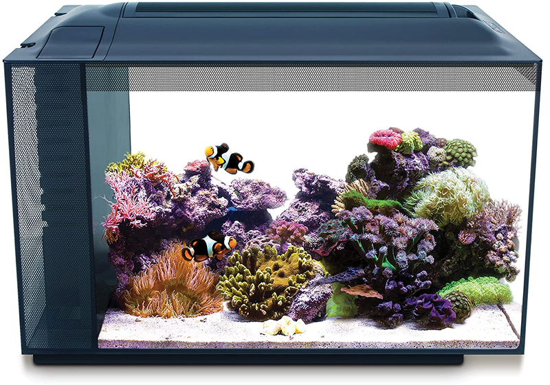 Aquarium13.5 Gal. Saltwater Fish Tank with Reef-Capable LED,3-Stage Filtration