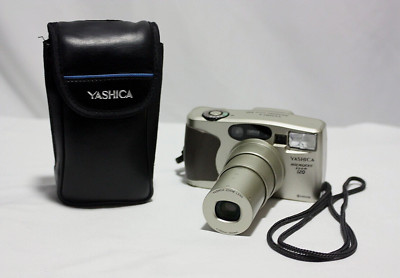 Yashica Microtec Zoom 120 35mm Film Panorama Point & Shoot Camera ~FILM TESTED