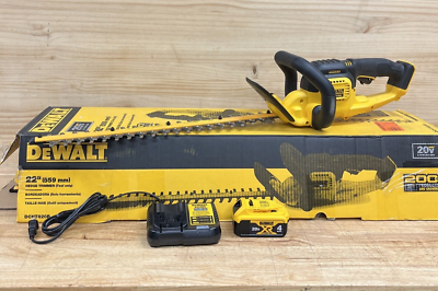 Dewalt dcht820p1 20v on sale max hedge trimmer