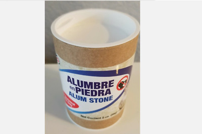 Alum Stone Podwer Crystals Alumbre En Piedra.2 oz