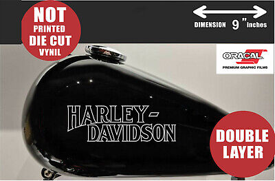 Harley Davidson gas tank STICKER TANK logo Decal motorcycle tank decal emblem