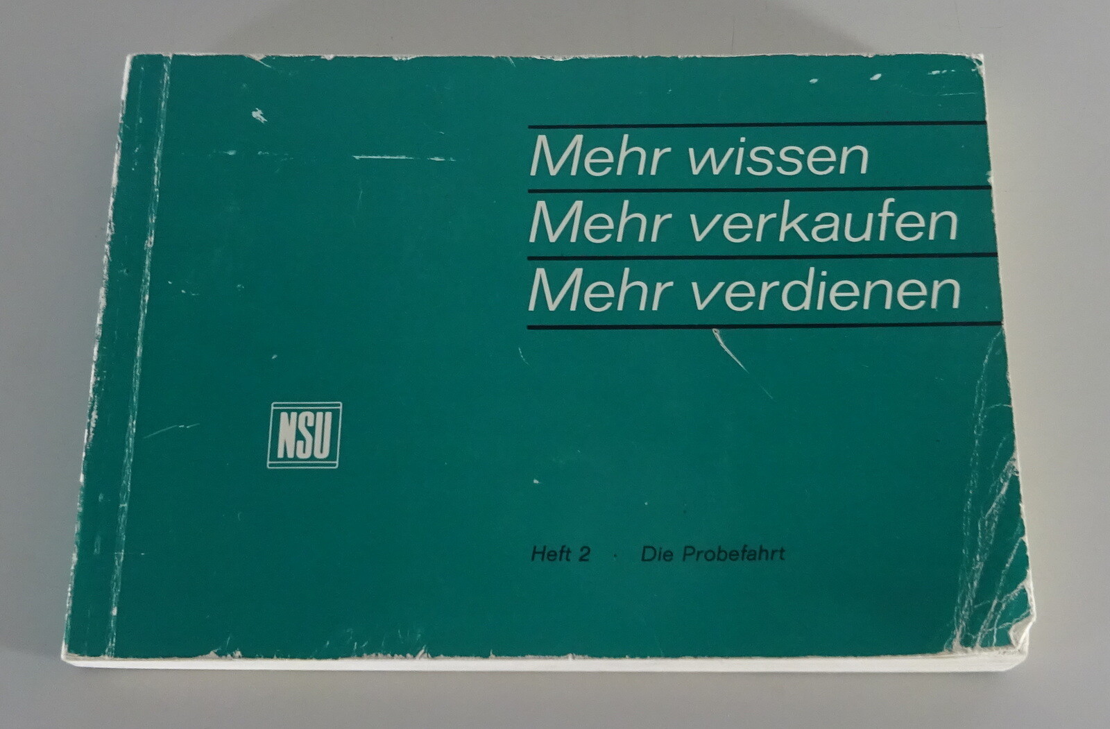 Manuel Vendeur NSU 1200 Édition 1967 - Brochure De Démonstration En Allemand