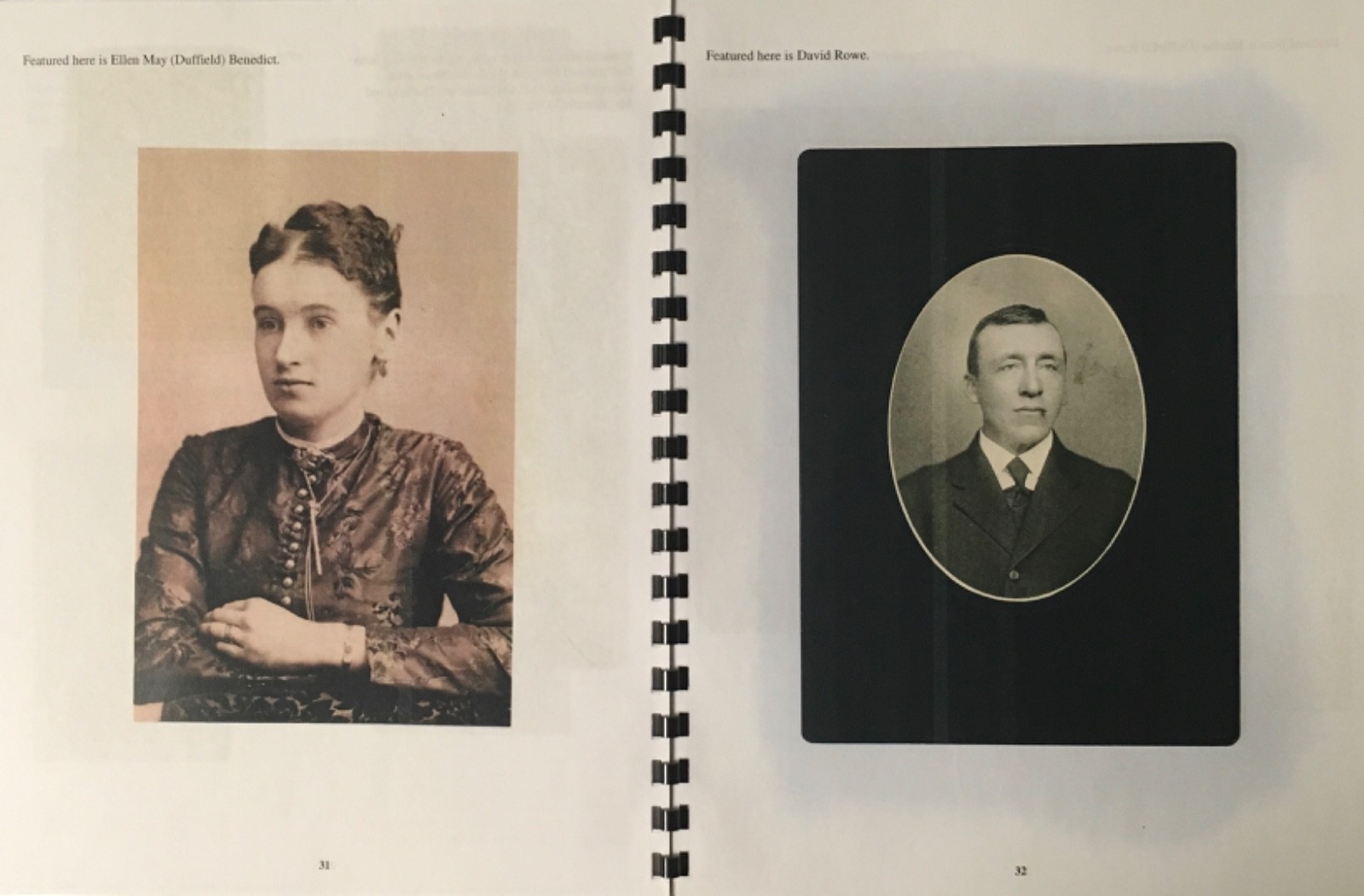 Duffield, PA & Pond Bank, PA 1896-1915 history book