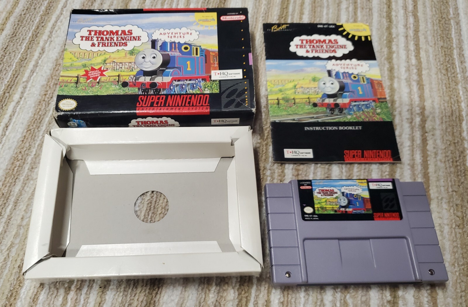 スーパーファミコン - SFC★THOMAS THE TANK ENGINE &amp; FRIENDS Thomas the Tank Engine & Friends (Super Nintendo