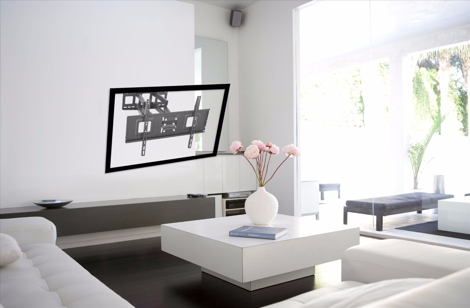 Heavy Duty Full Motion TV Wall Mount For 32"-85" TVs (879) 50 55 60 65 70 75 80