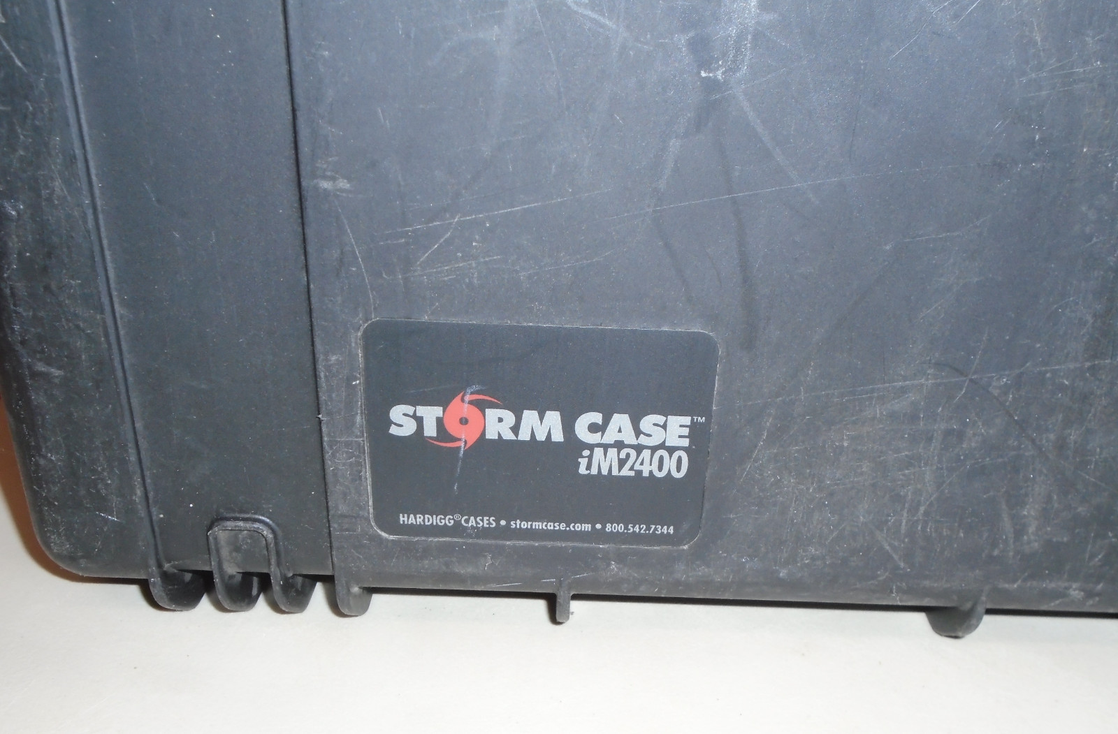 Black Hardigg iM2400 Rigid Molded Plastic Storage Case Box Pelican