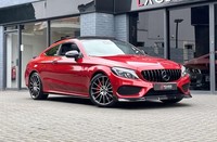 2018 Mercedes-Benz C Class 2.0 C300 AMG Line (Premium) Coupe 2dr Petrol G-Tronic