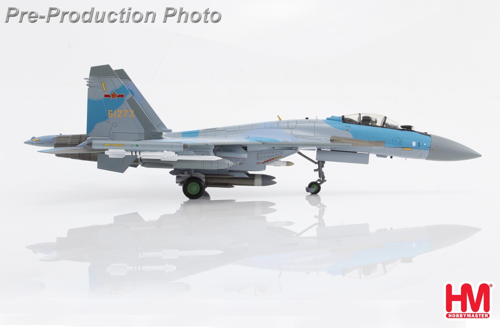 Su-35S Flanker-E 1:72 Diecast Model - Hobby Master HM