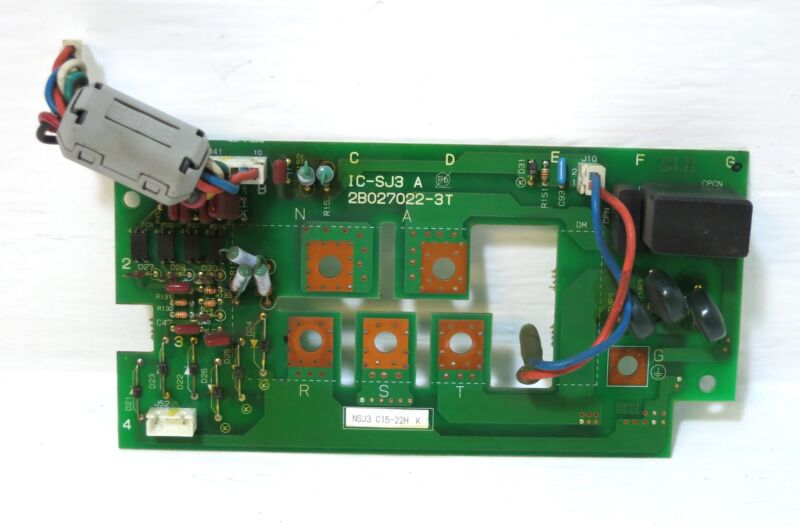 Hitachi Ic-sj3 2b027022-3t Sj300 Vs Drive Control Board Inverter Nsj3 C15-22h K