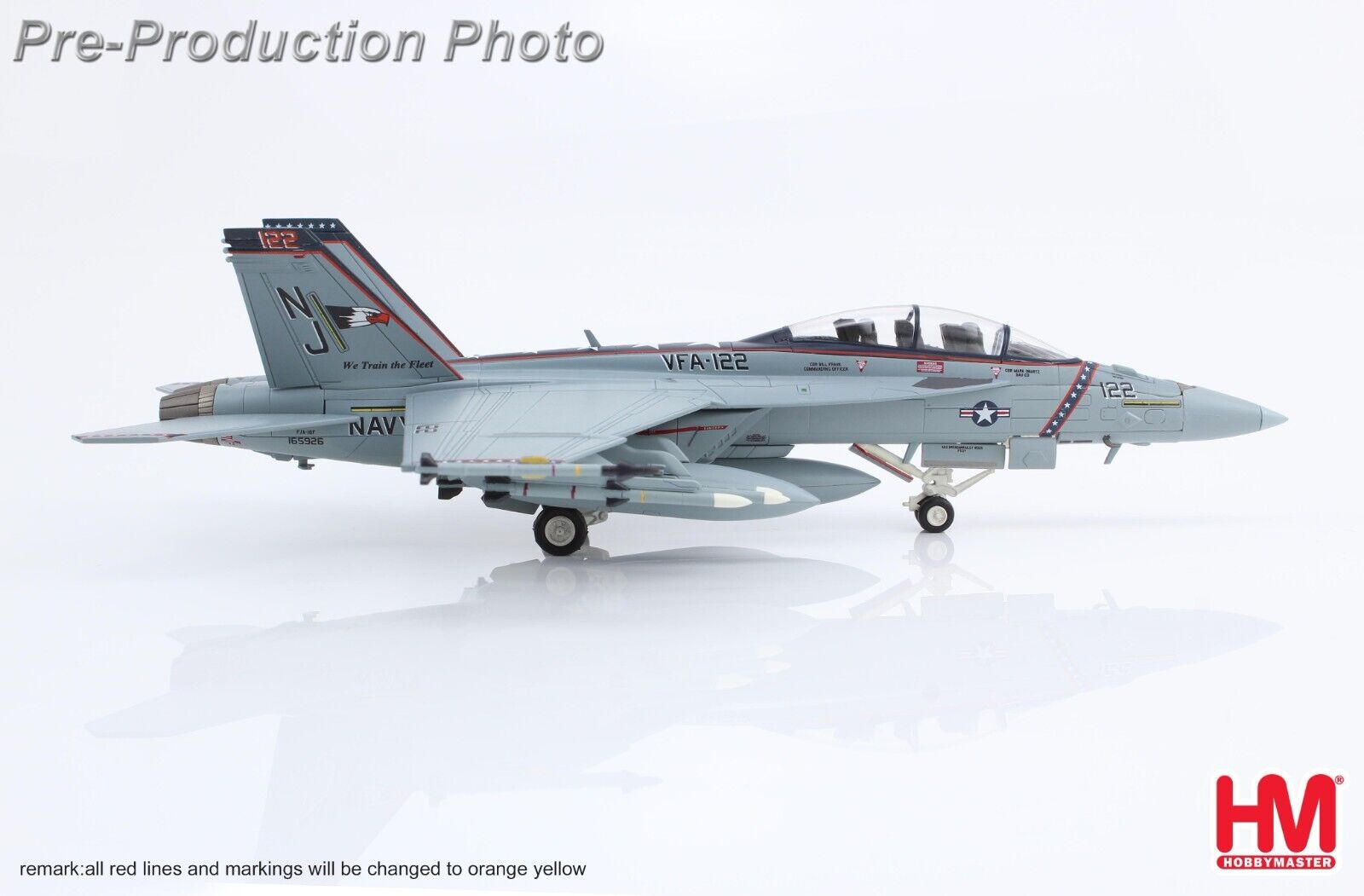 Hobby Master HA5134, F/A-18F Super Hornet 165926, VFA-122 Hobby Master HA5134, F/A-18F Super Hornet 165926, VFA-122