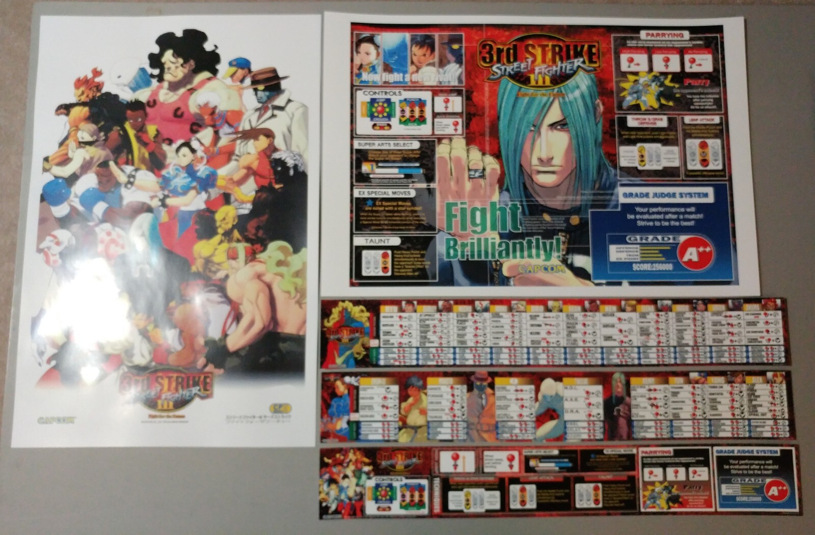CARD) Street Fighter III 3rd Strike for Sega New Astro City