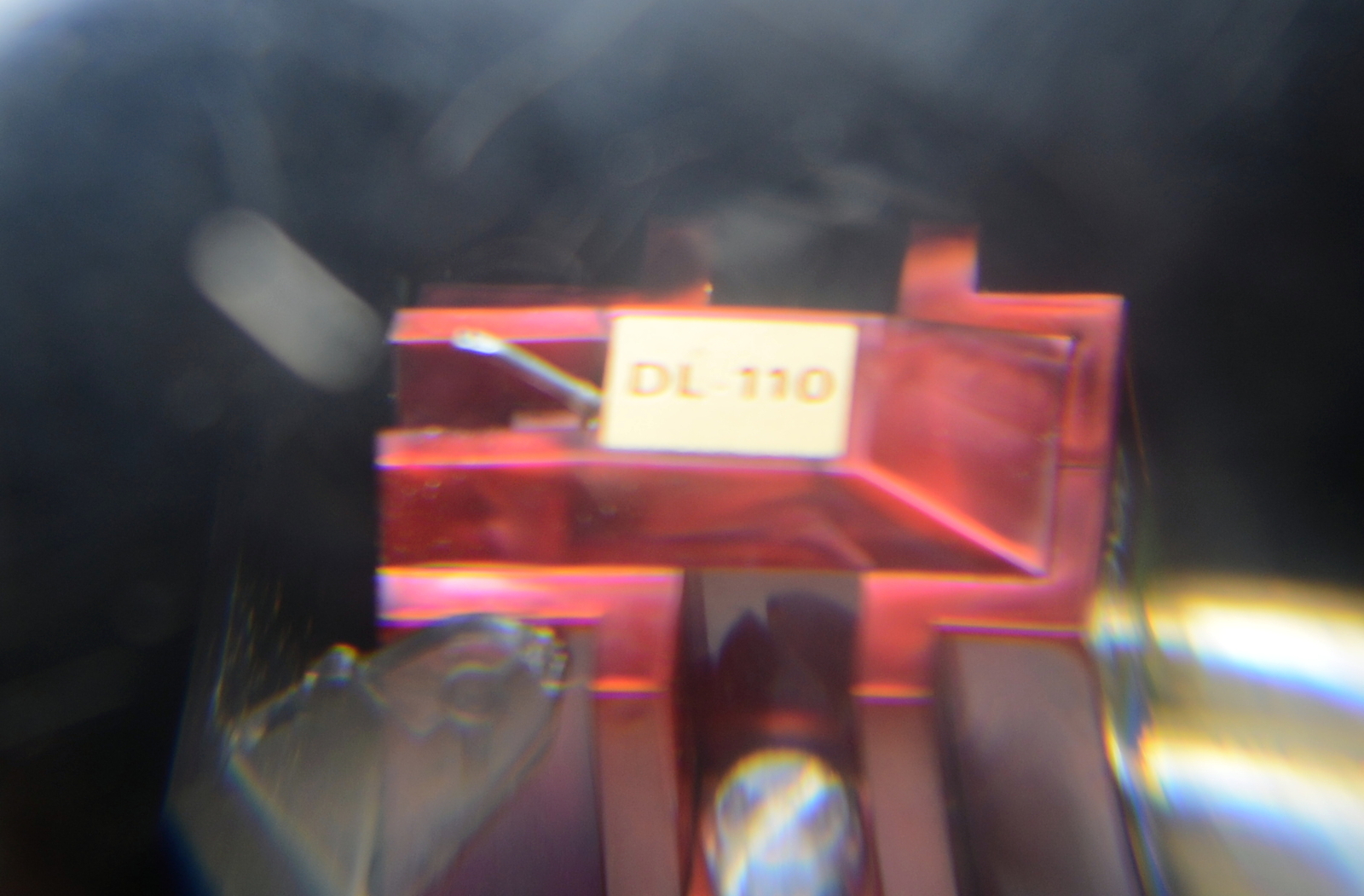 Denon DL-110 cartridge / needle on Denon headshell