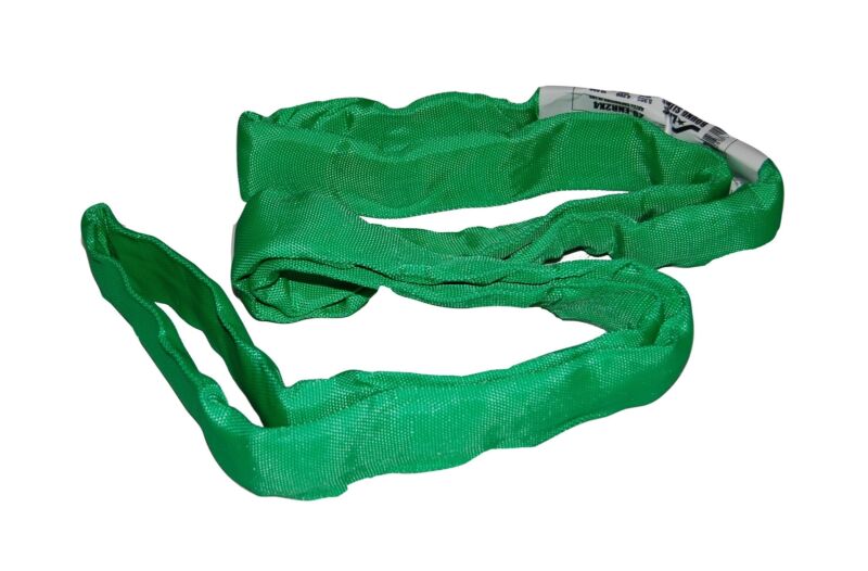 S-Line 20-ENR2X8 Lifting Sling, 2-Inch by 8-Foot, Endless Round Sling, Green