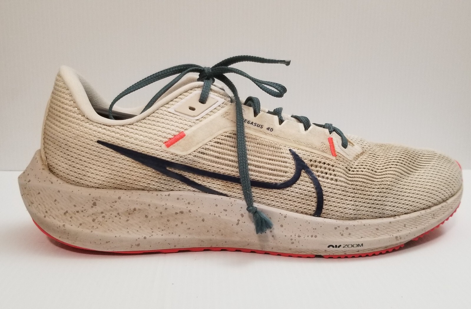 シューズ NIKE - NIKE AIR ZOOM PEGASUS 38 Nike Air Zoom Pegasus 40 Men's Size 14 Running Shoes White