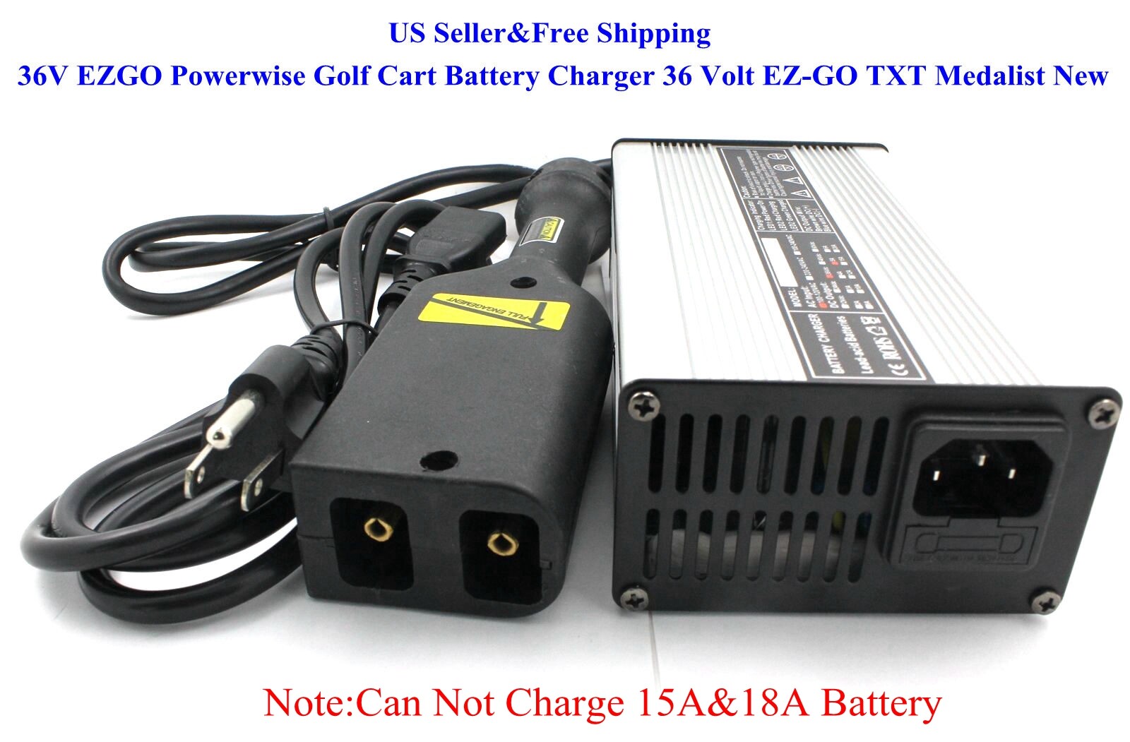 Us 36v 5a Ezgo Powerwise Golf Cart Battery Charger 36 Volt "d" Style Ez