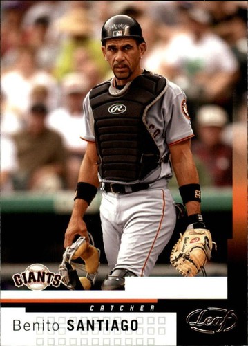 2004 Leaf - Benito Santiago #196